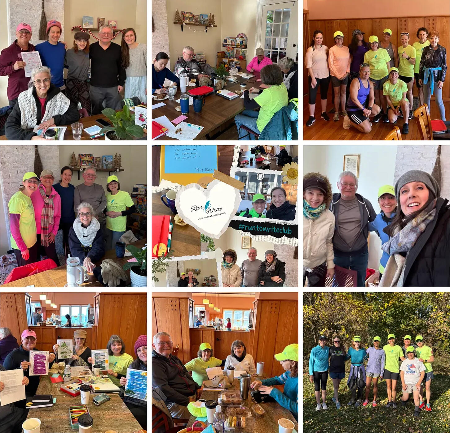 The Run to Write Club